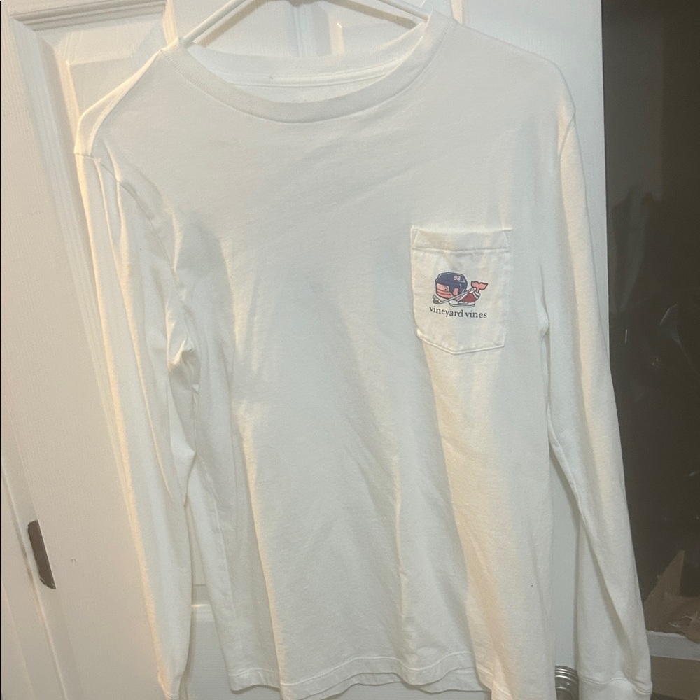 Vineyard Vines Classic White Tee with Logo